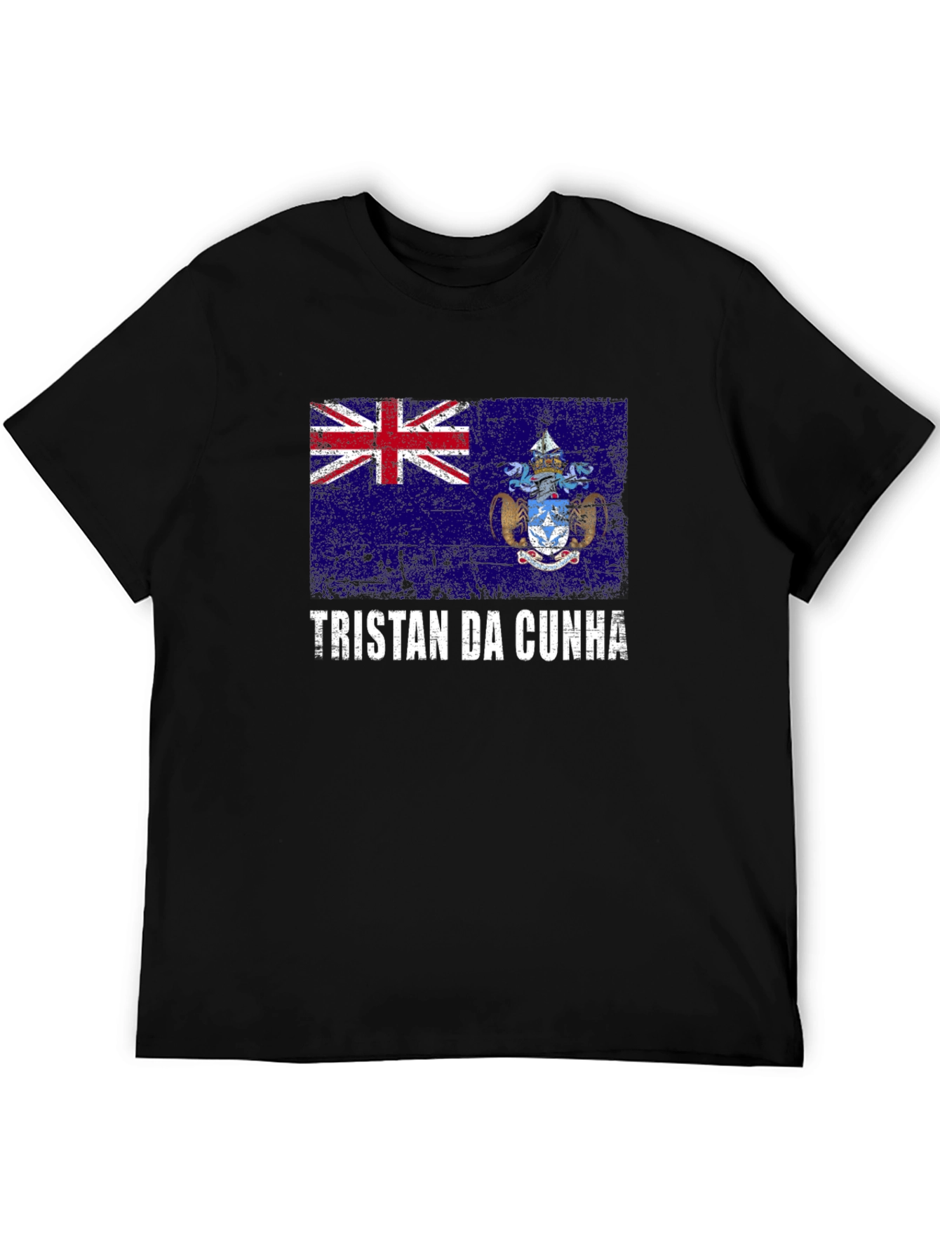 Tristan da Cunha Flag Graphic T-Shirt