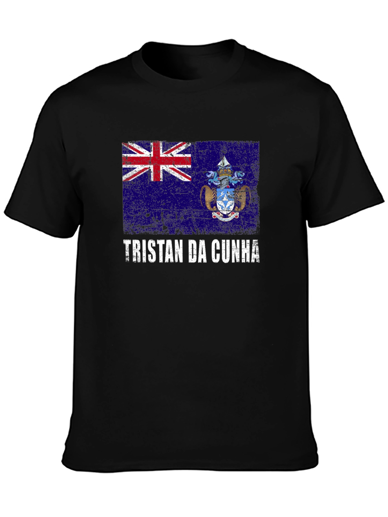 Tristan da Cunha Flag Graphic T-Shirt