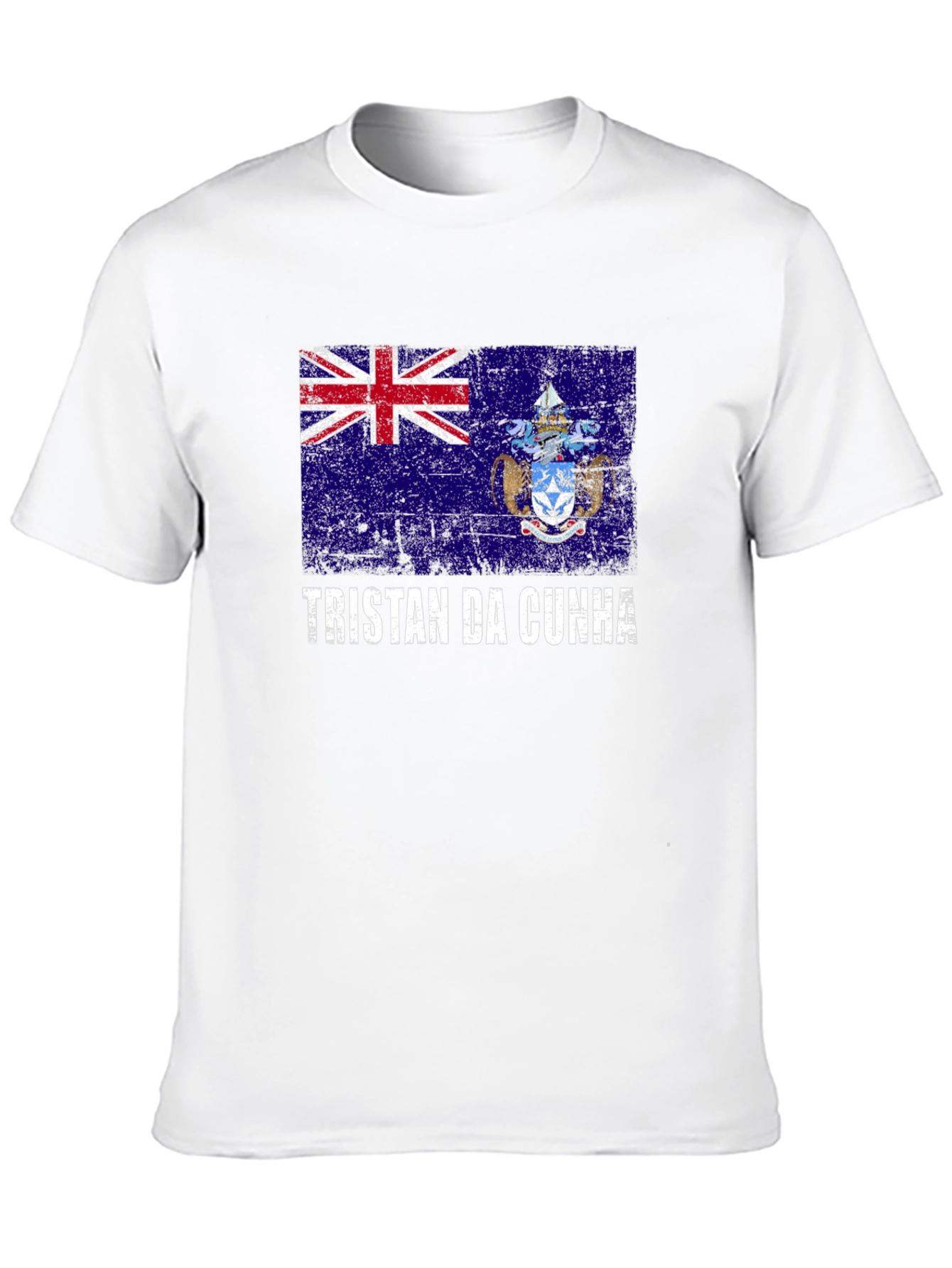 Tristan da Cunha Flag Graphic T-Shirt