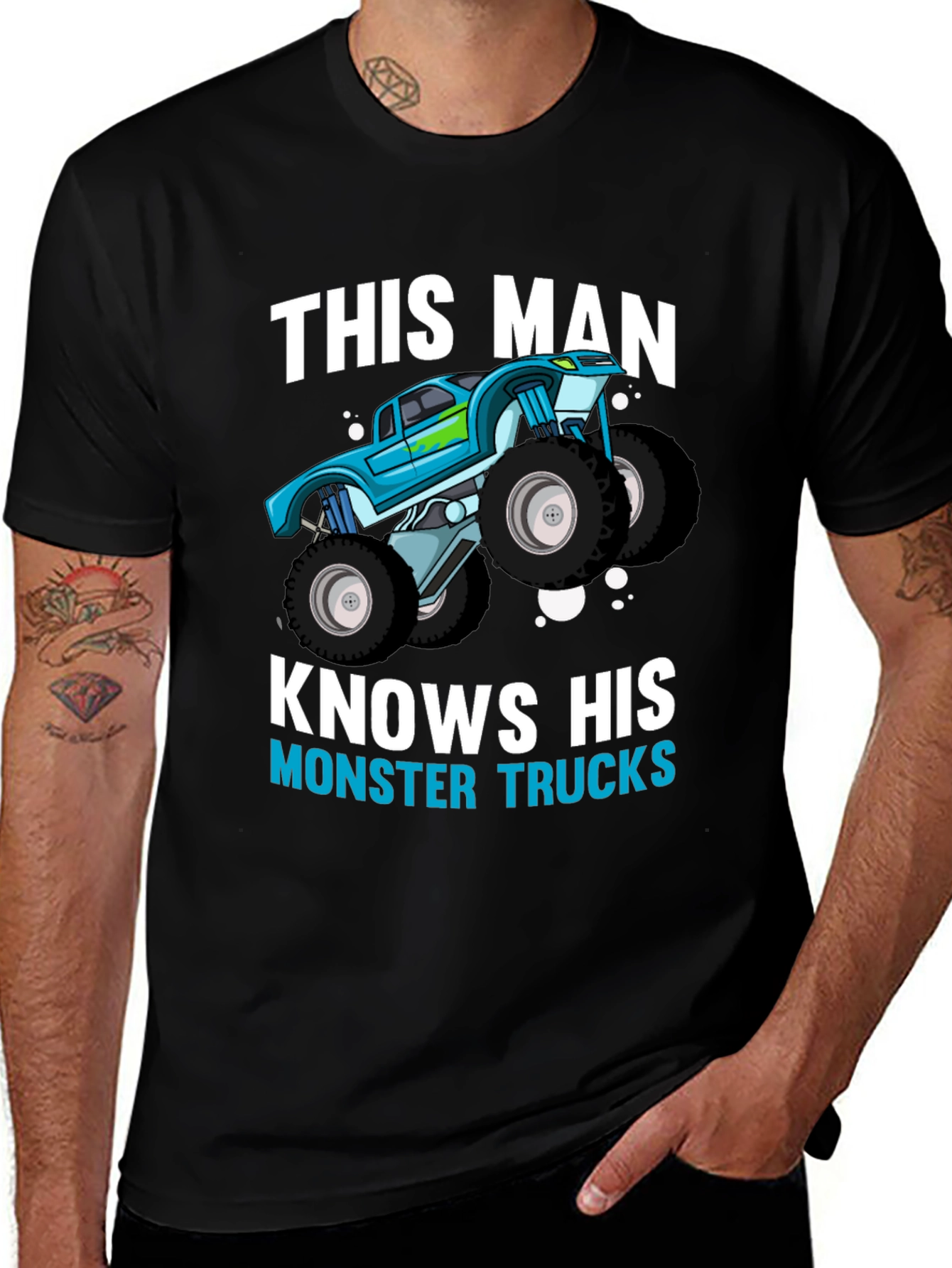 Monster Truck Enthusiast Graphic Tee