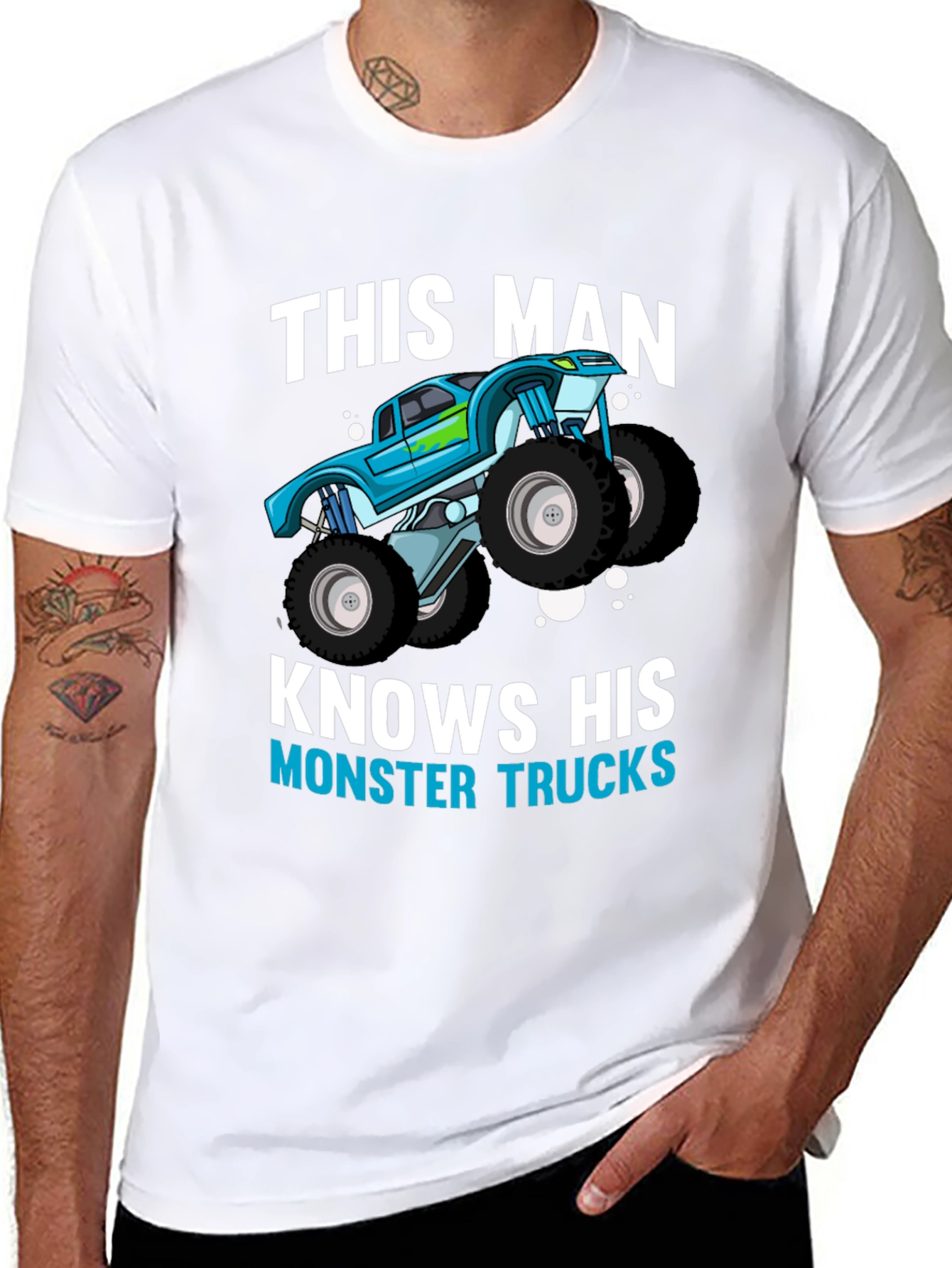 Monster Truck Enthusiast Graphic Tee