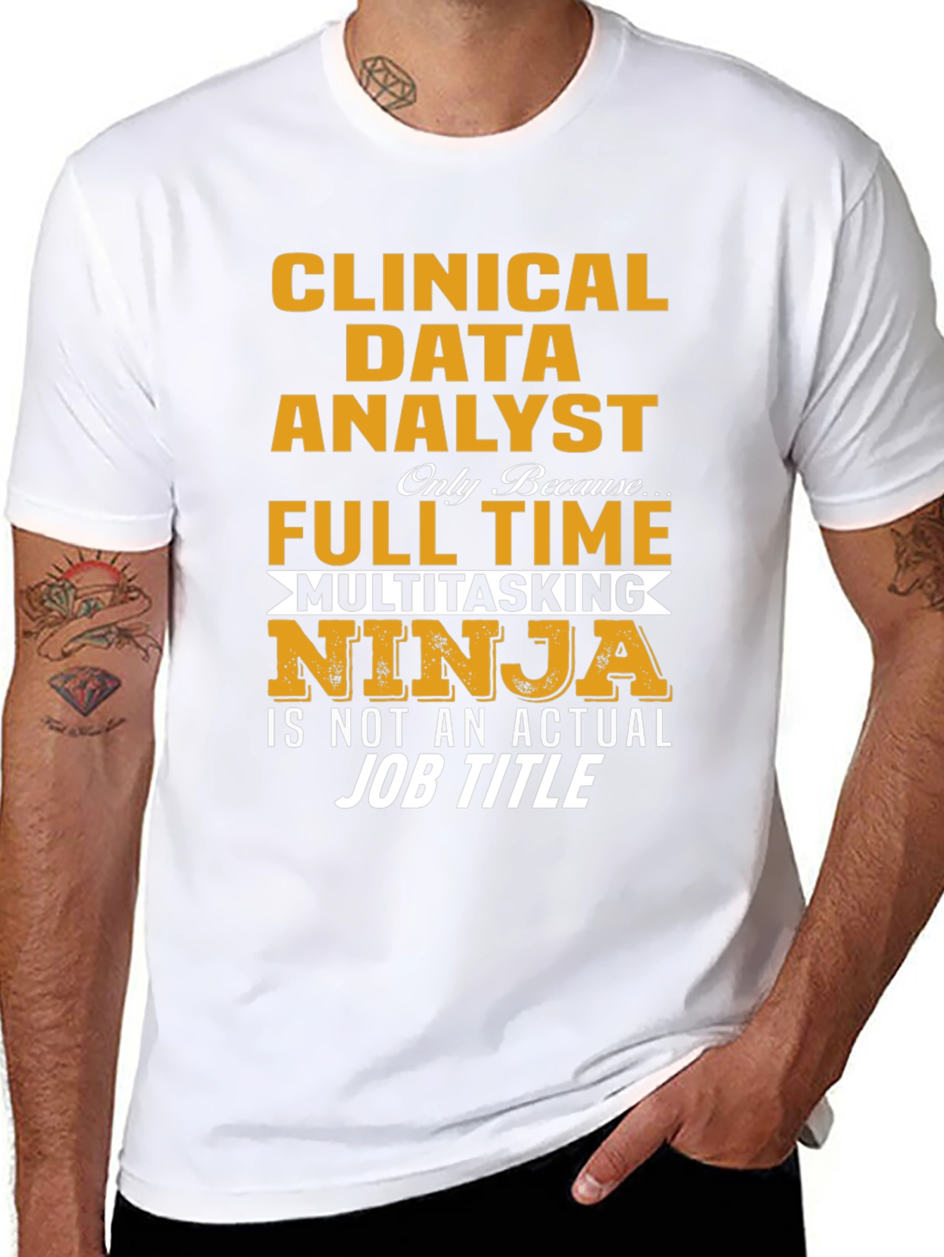 Clinical Data Analyst Ninja T-Shirt