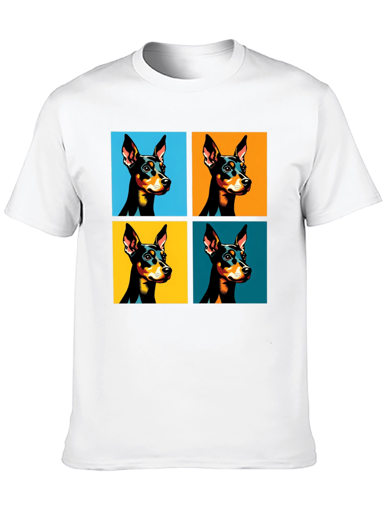Pop Art Dog T-Shirt - Stylish Graphic Tee
