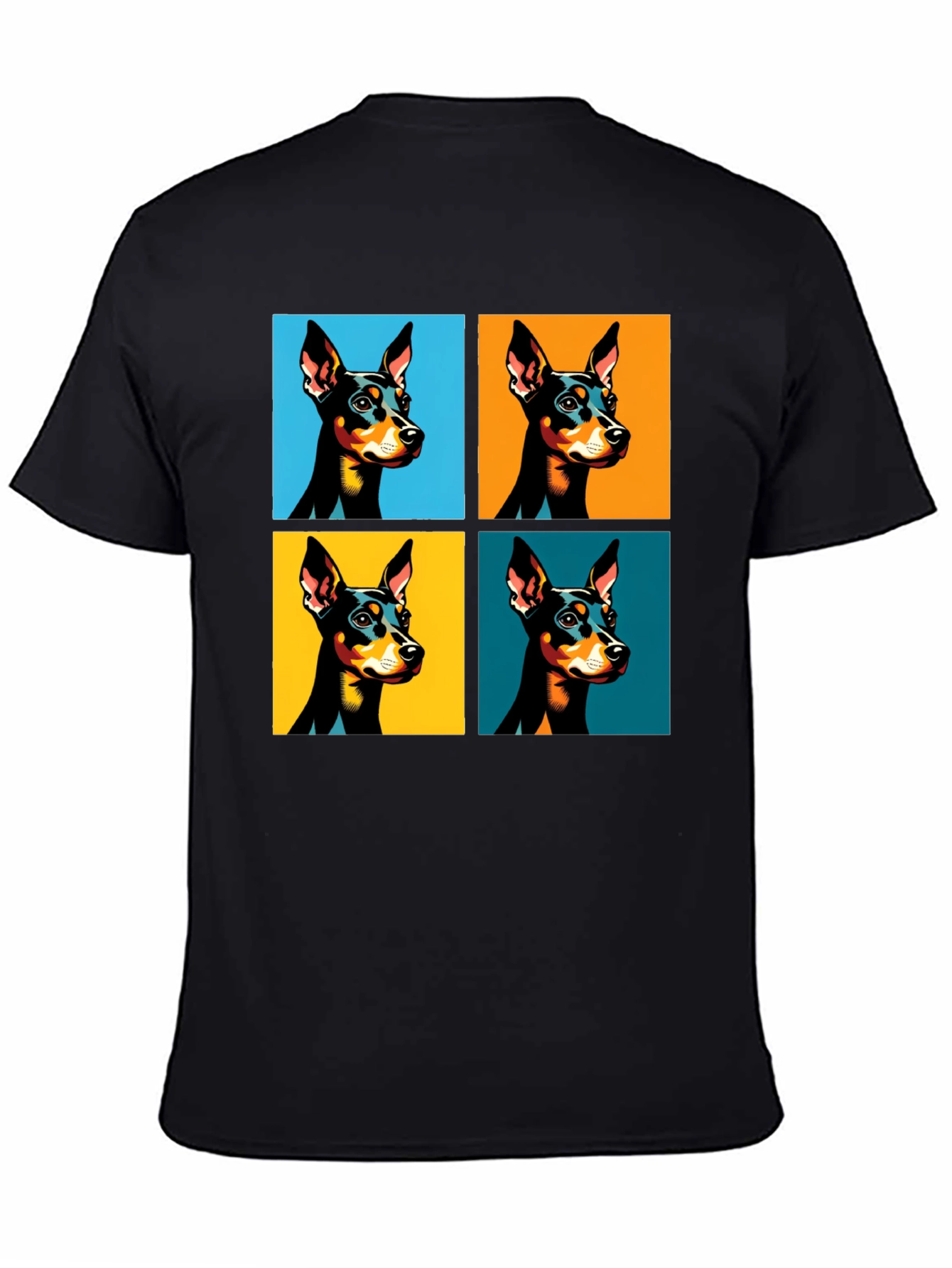 Pop Art Dog T-Shirt - Stylish Graphic Tee