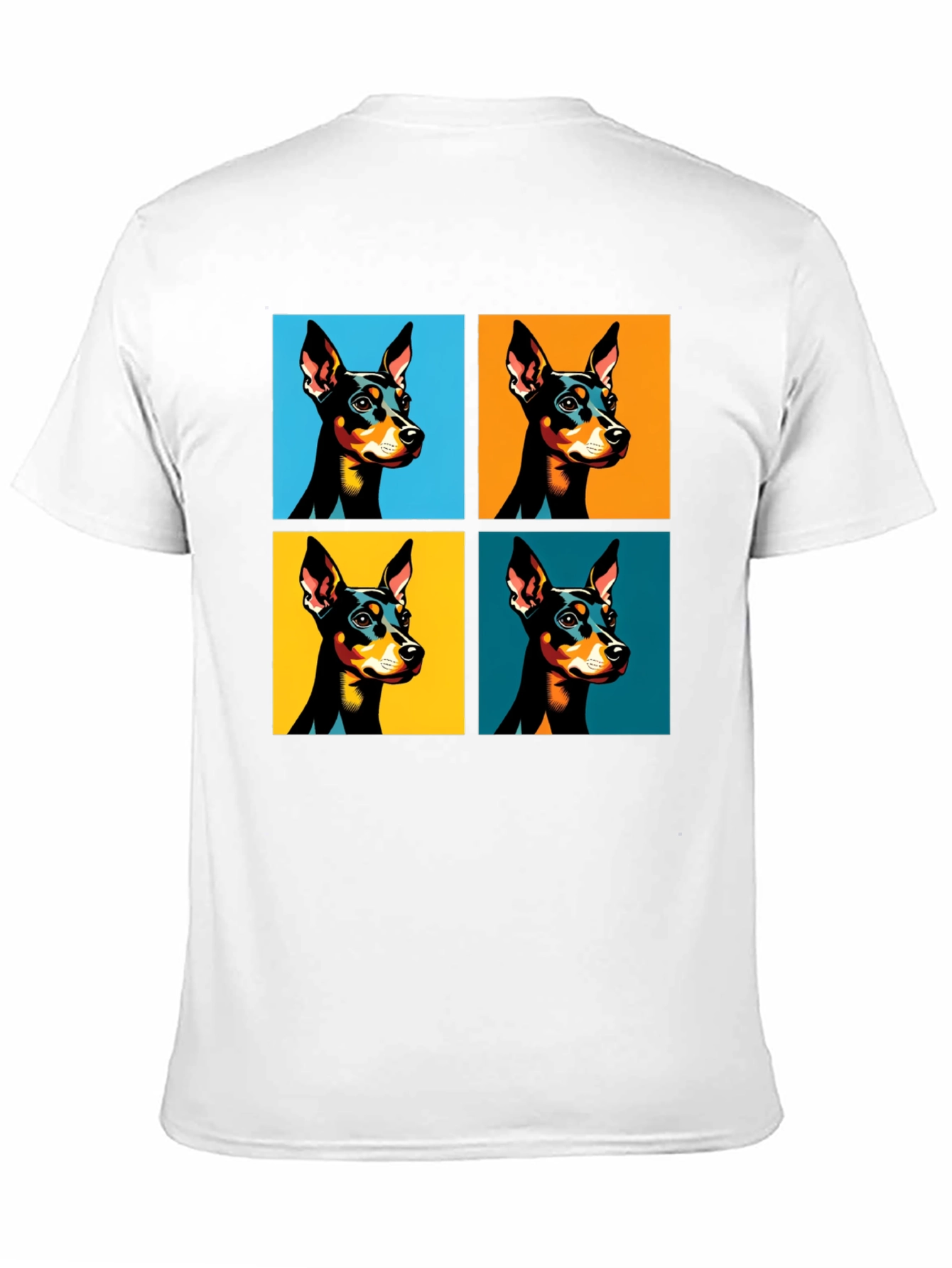 Pop Art Dog T-Shirt - Stylish Graphic Tee