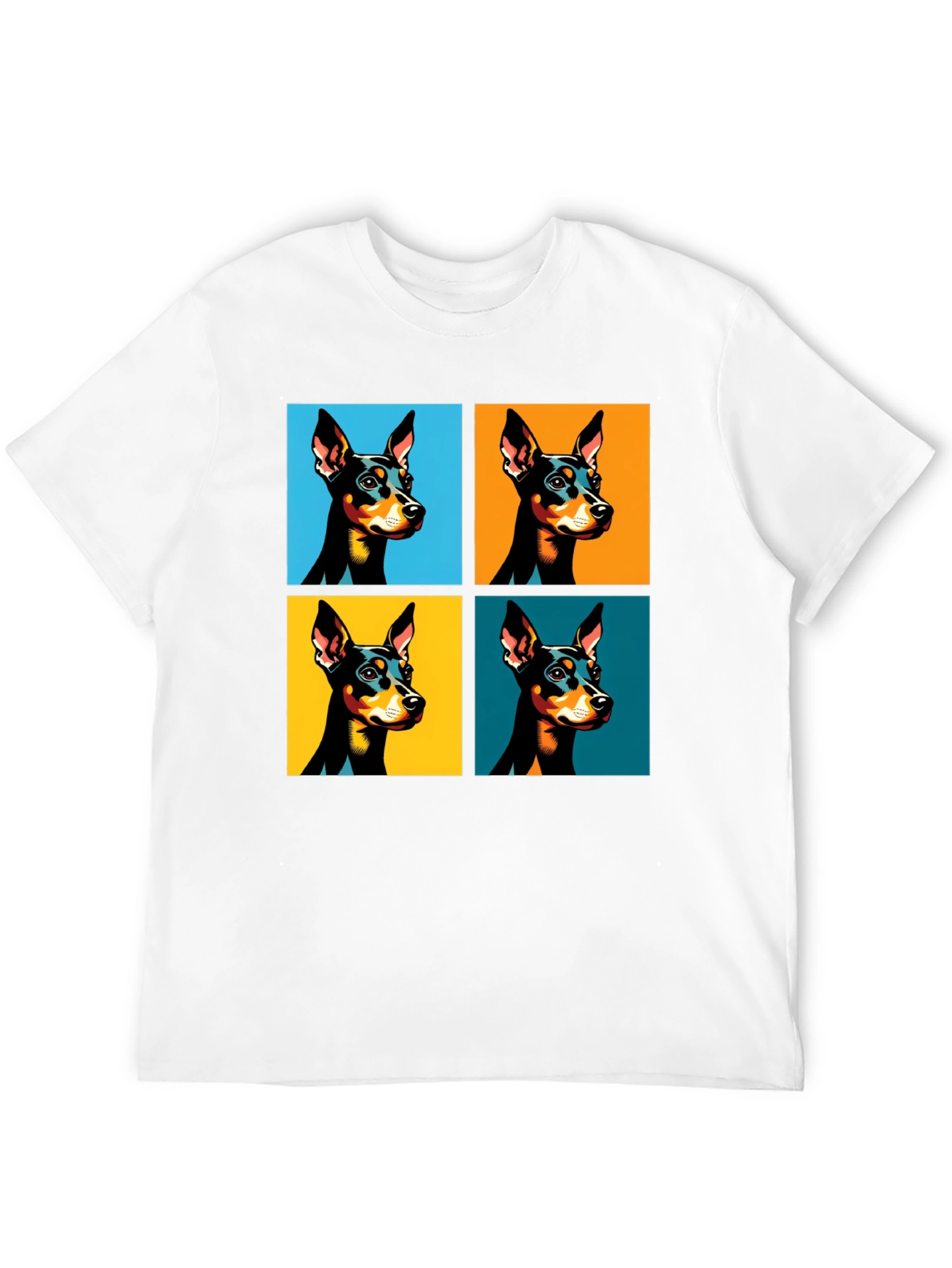Pop Art Dog T-Shirt - Stylish Graphic Tee