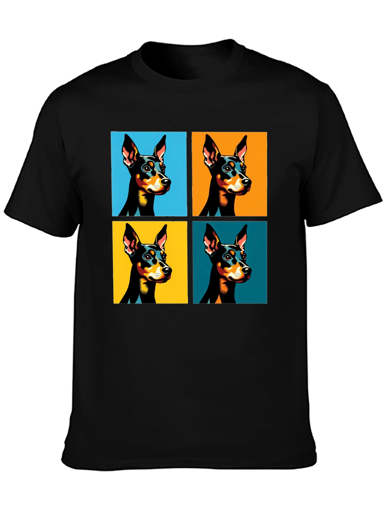 Pop Art Dog T-Shirt - Stylish Graphic Tee