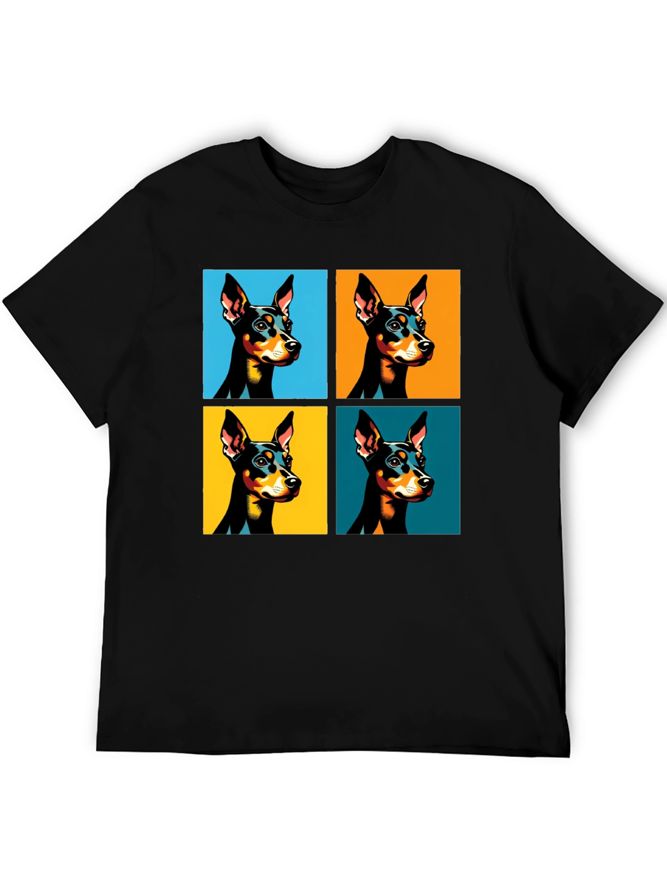Pop Art Dog T-Shirt - Stylish Graphic Tee