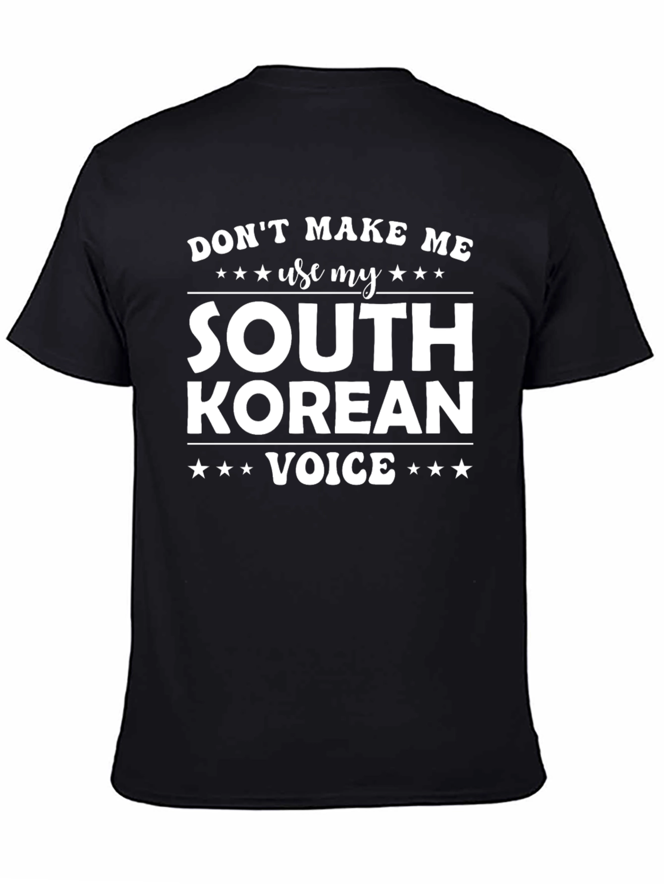 Funny South Korean Voice Graphic Tee