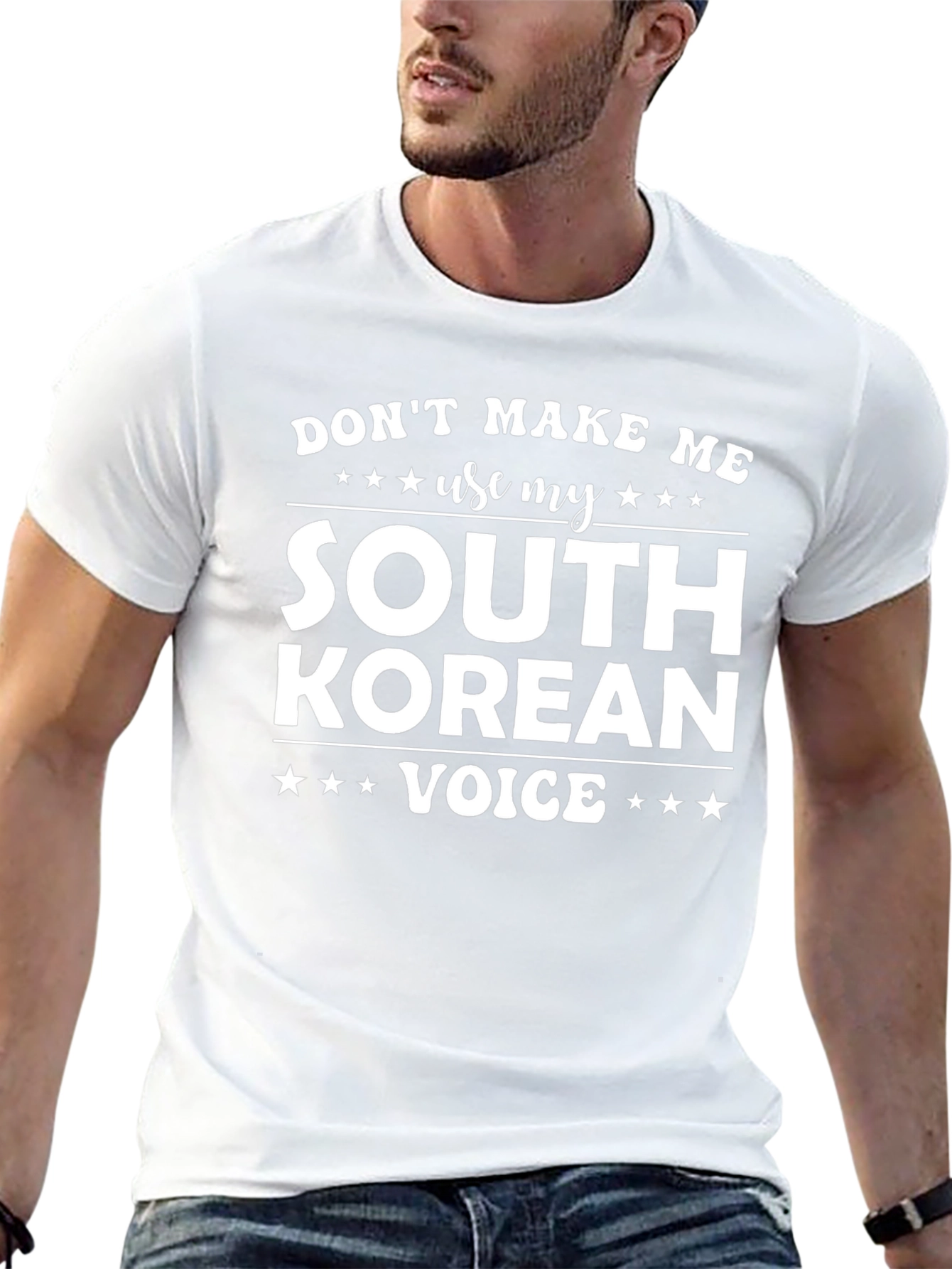 Funny South Korean Voice Graphic Tee