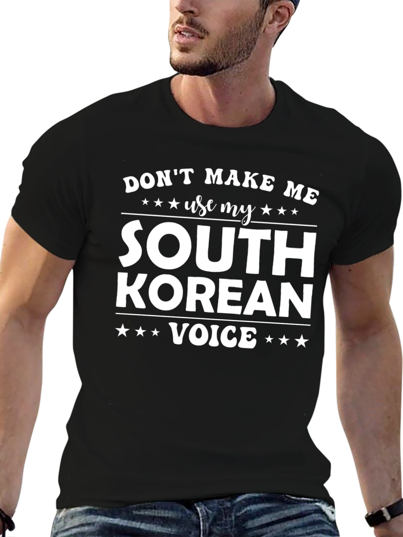 Funny South Korean Voice Graphic Tee
