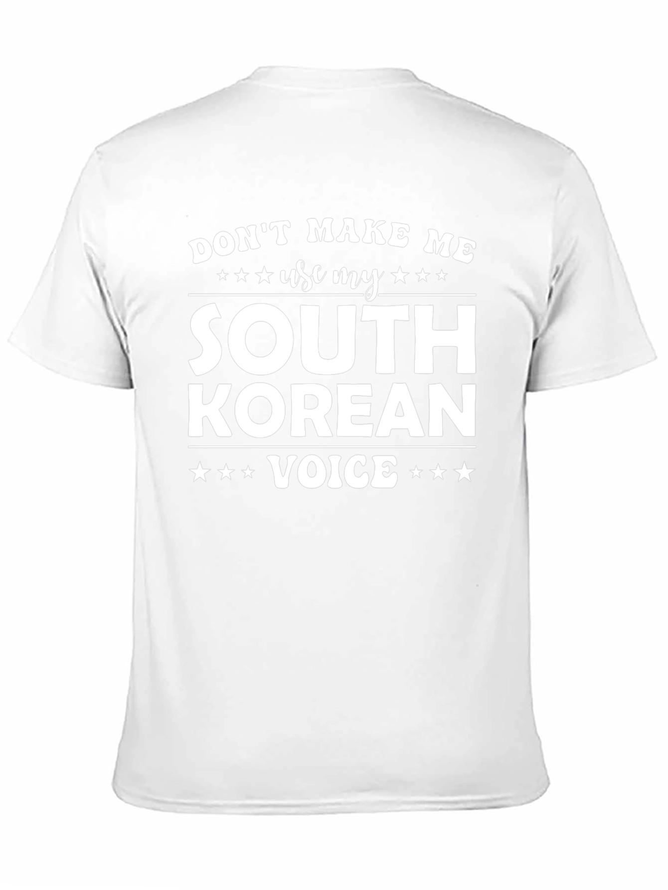 Funny South Korean Voice Graphic Tee