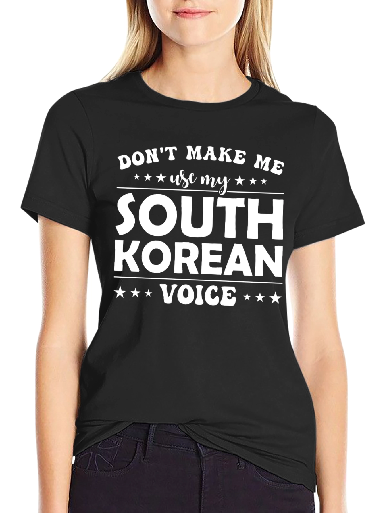 Funny South Korean Voice Graphic Tee