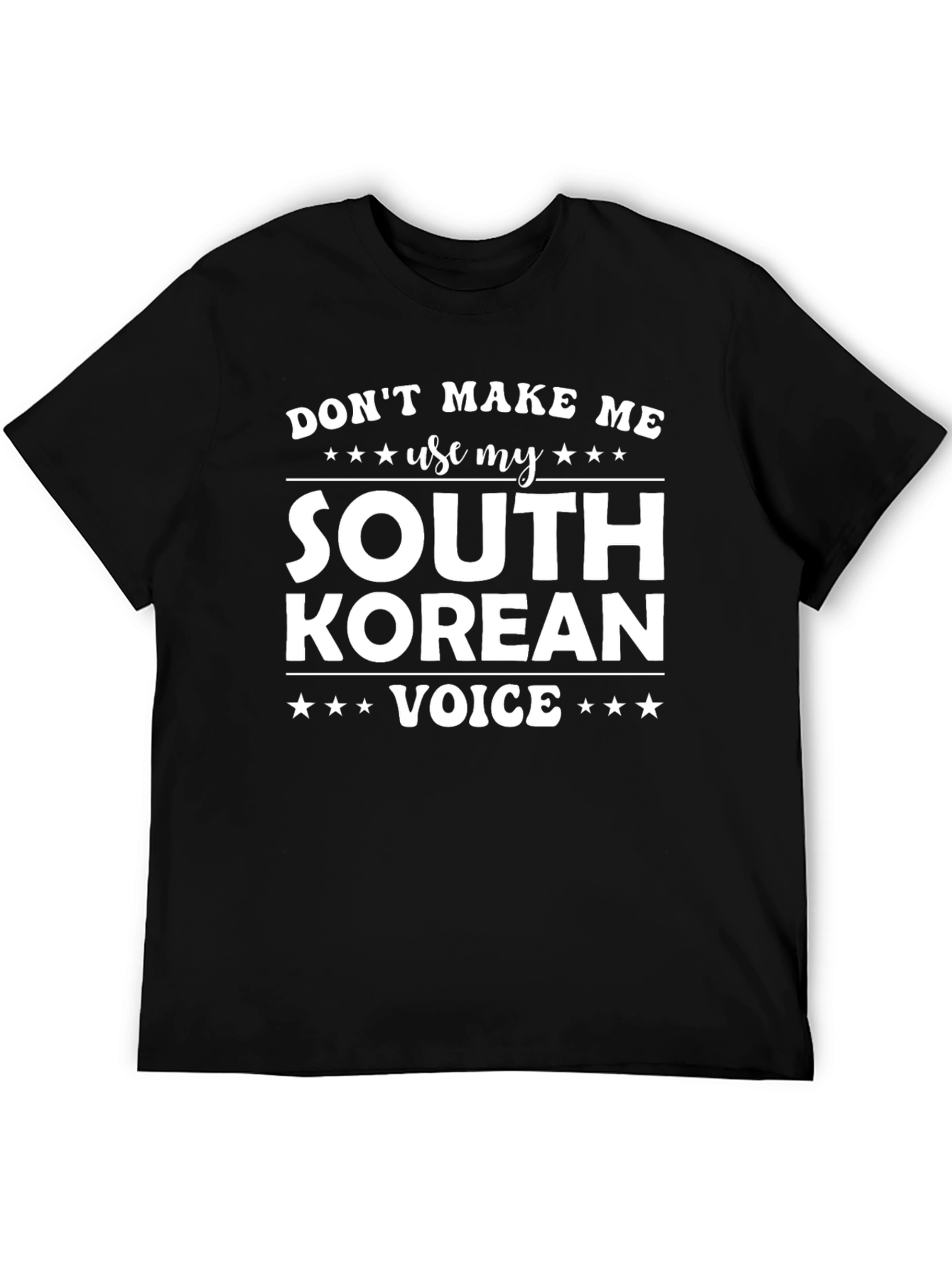 Funny South Korean Voice Graphic Tee