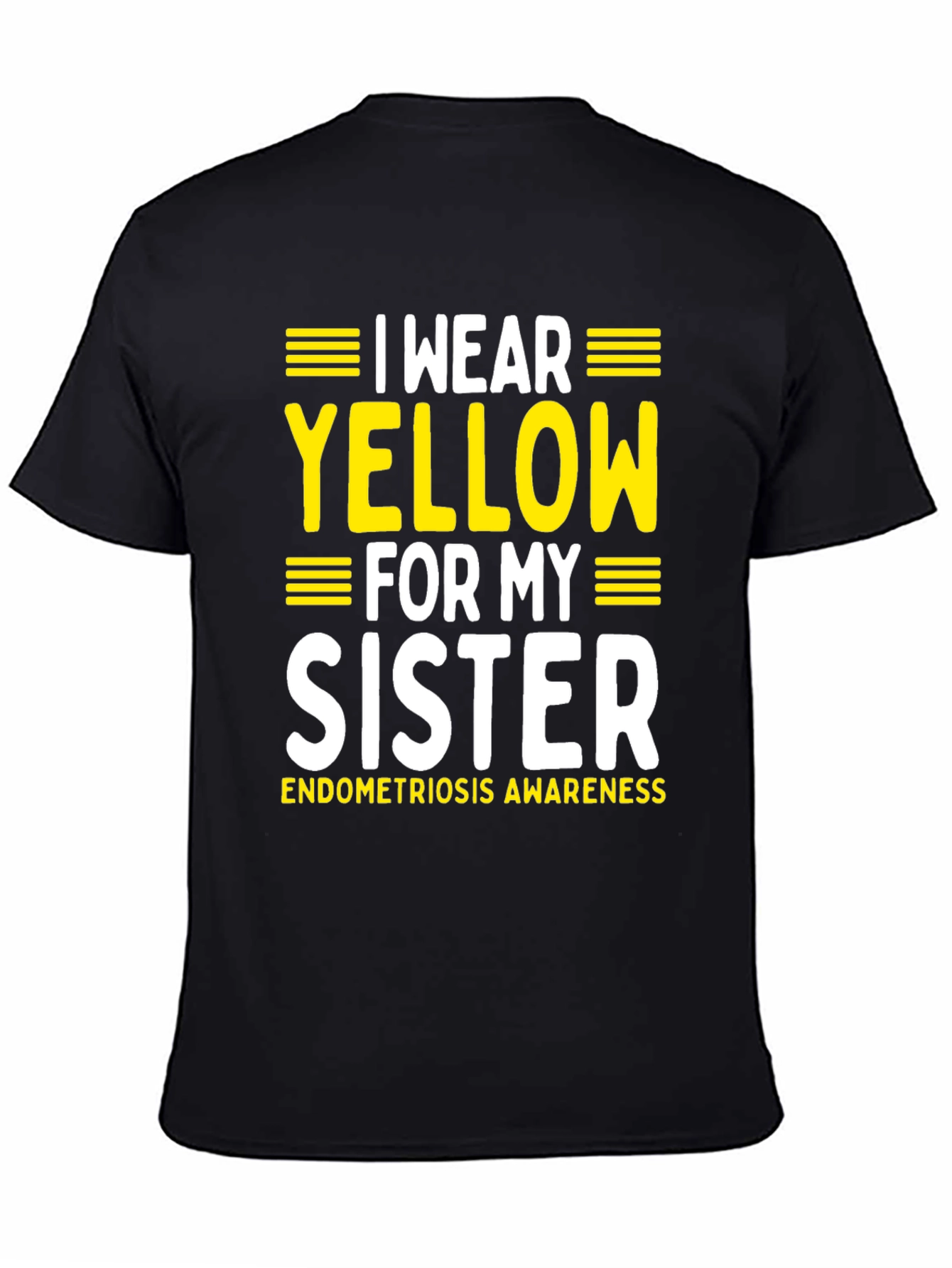 Yellow Endometriosis Awareness T-Shirt