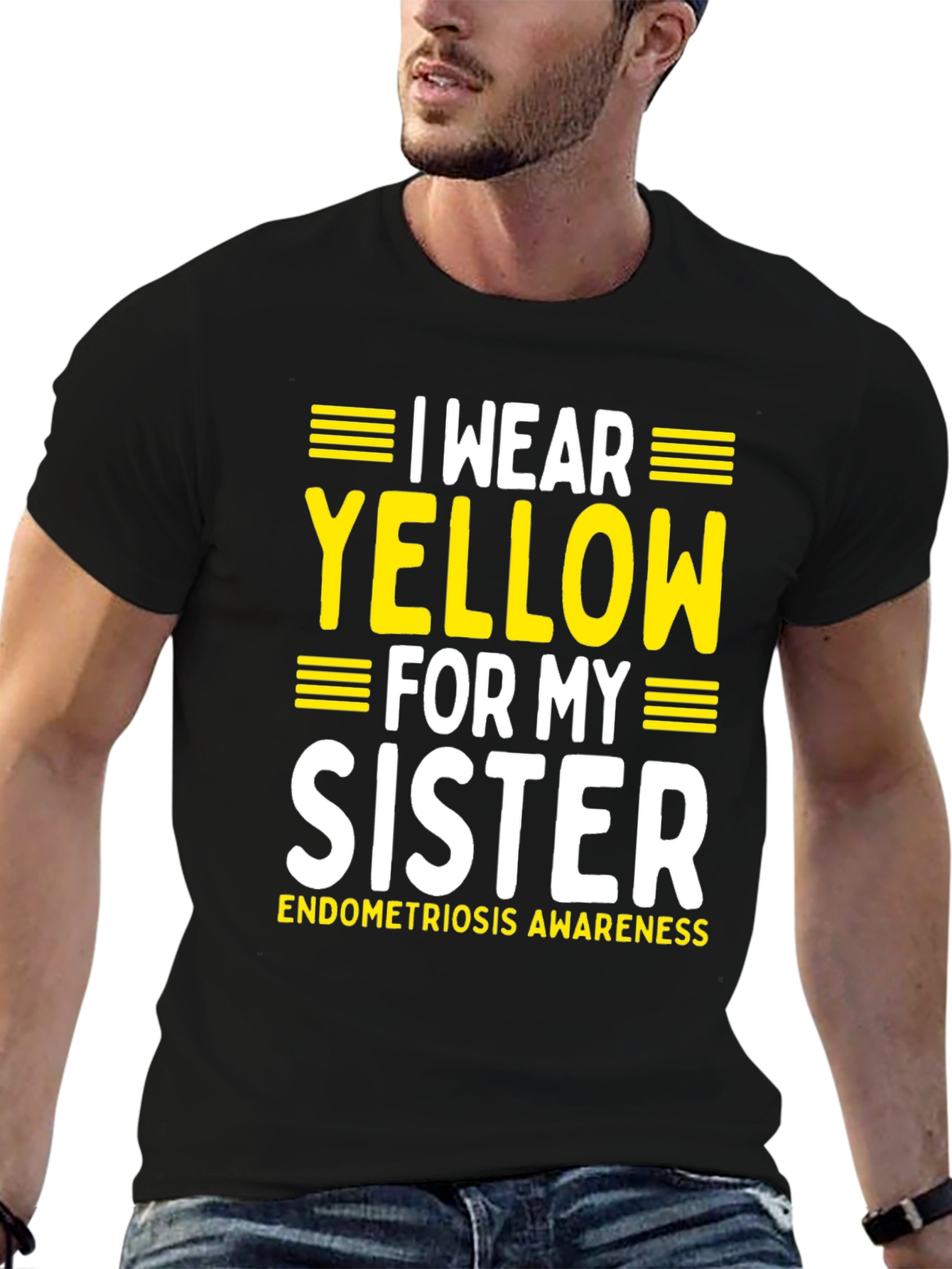 Yellow Endometriosis Awareness T-Shirt