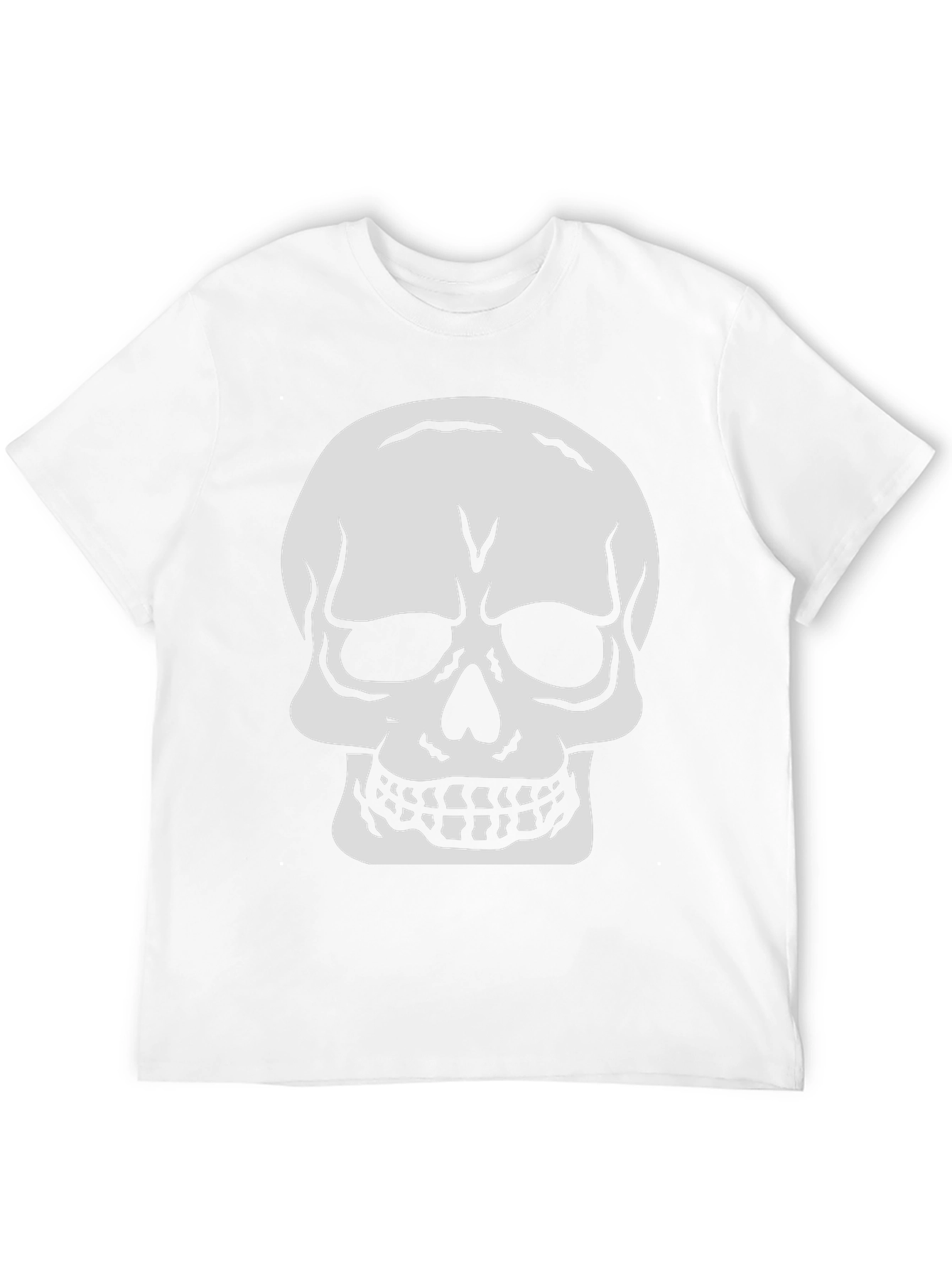 Skull Graphic Black T-Shirt - Edgy Streetwear