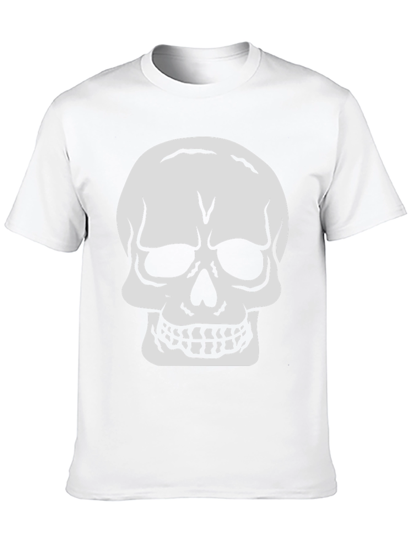 Skull Graphic Black T-Shirt - Edgy Streetwear