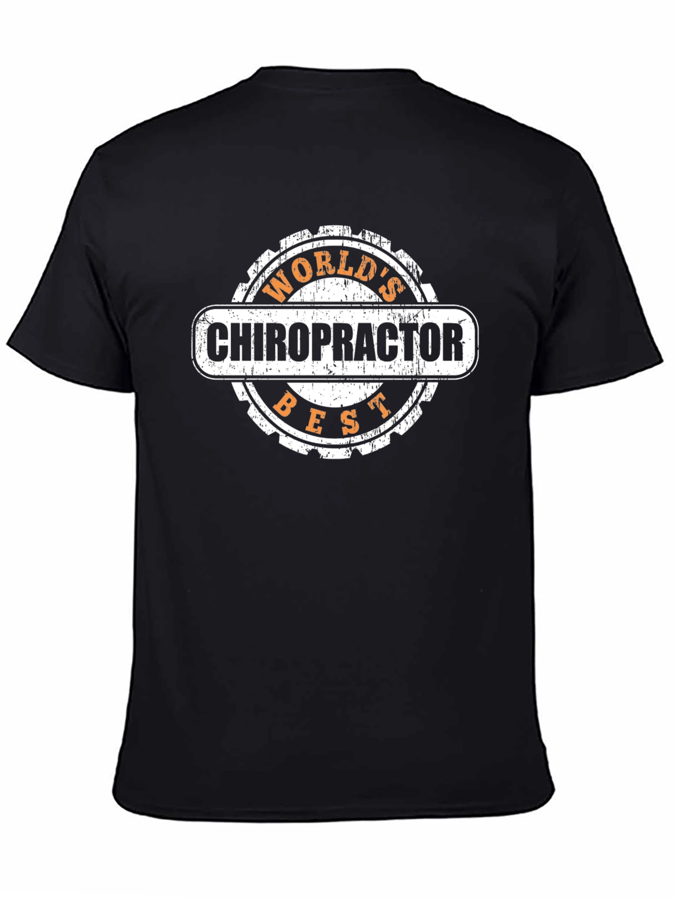 Worlds Best Chiropractor T-Shirt - Black