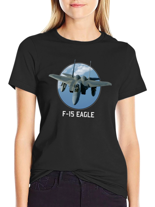 F-15 Eagle Jet Fighter Graphic T-Shirt