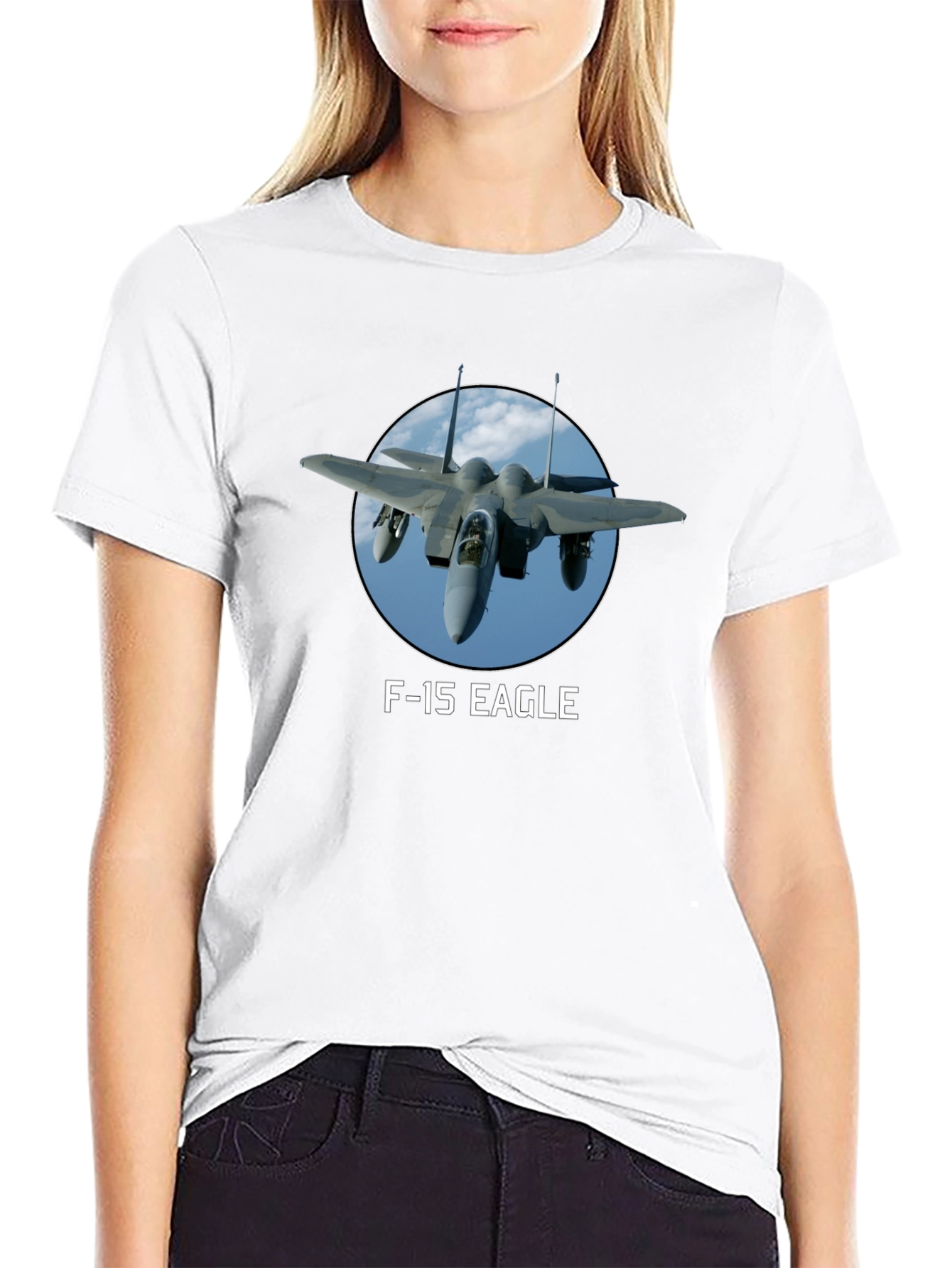 F-15 Eagle Jet Fighter Graphic T-Shirt