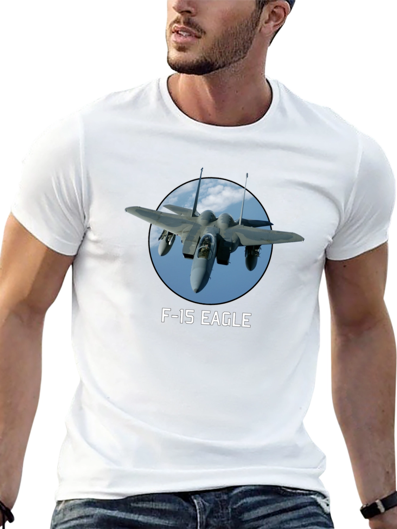 F-15 Eagle Jet Fighter Graphic T-Shirt