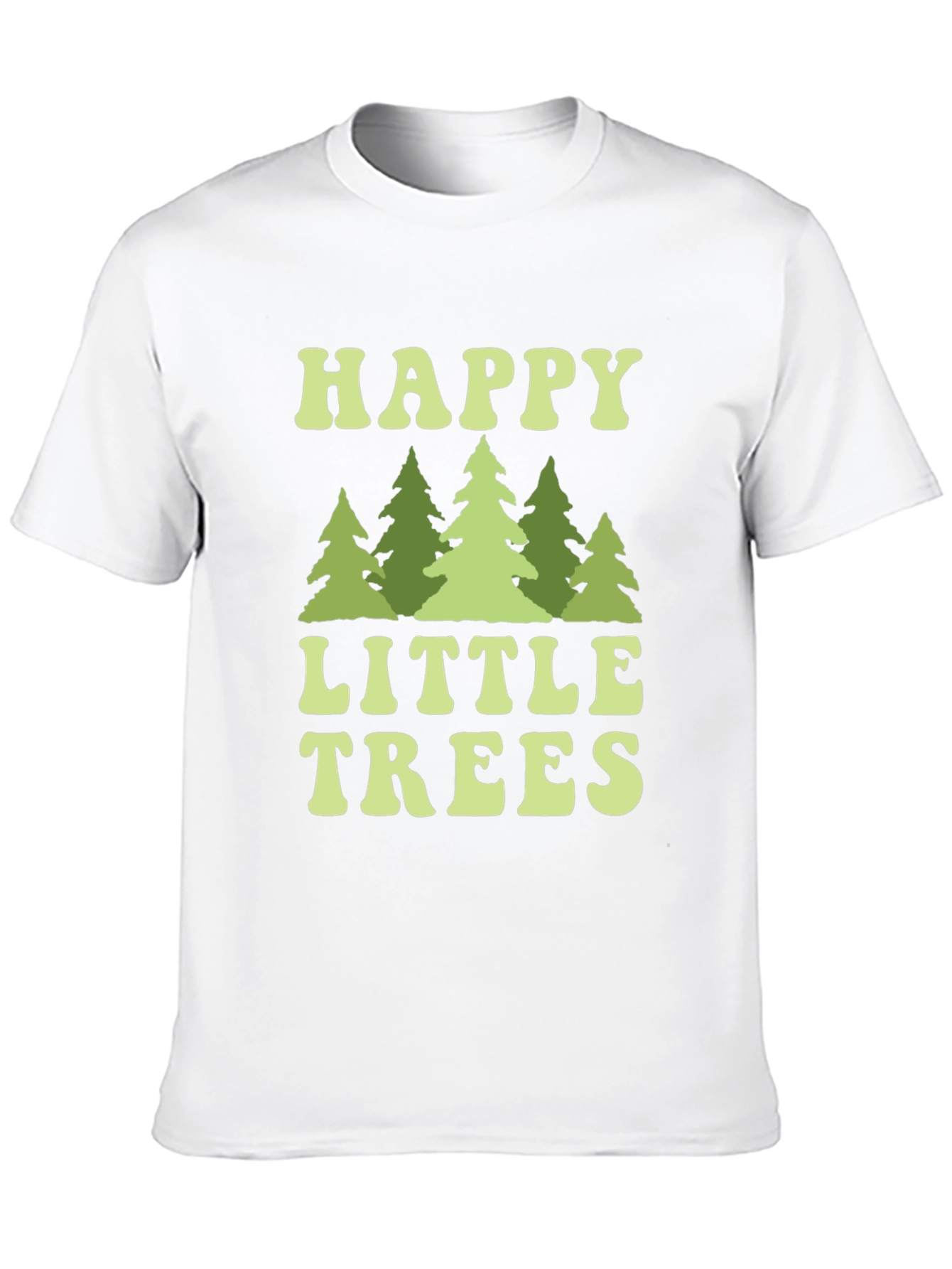 Happy Little Trees Graphic T-Shirt