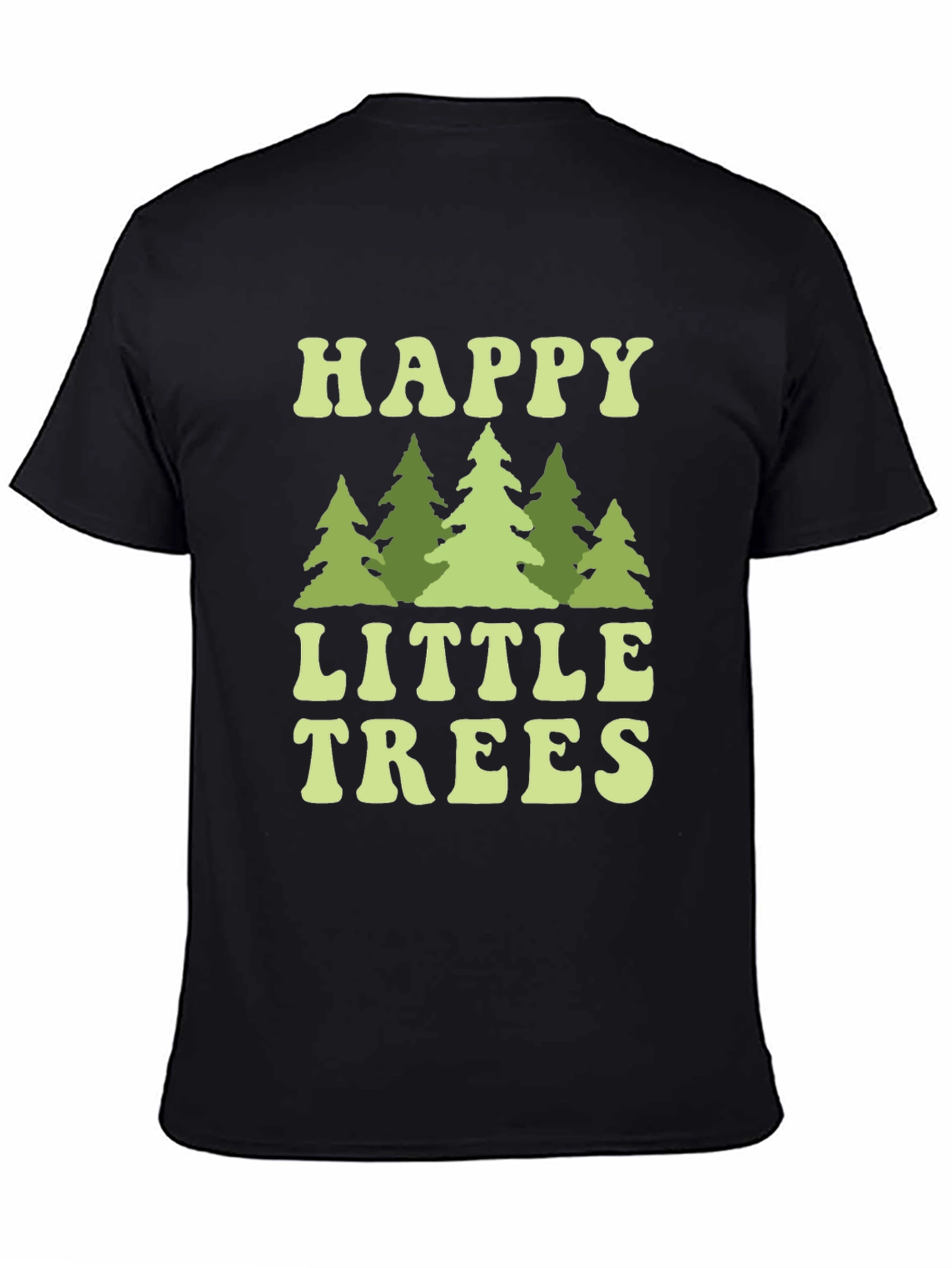 Happy Little Trees Graphic T-Shirt