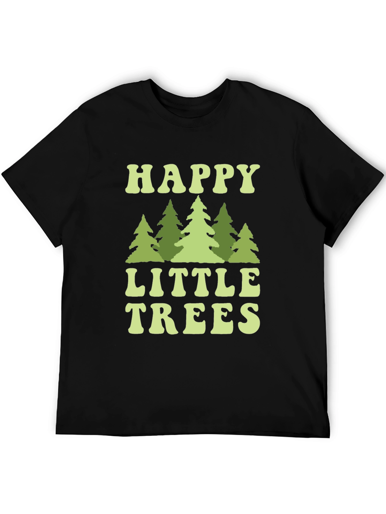 Happy Little Trees Graphic T-Shirt