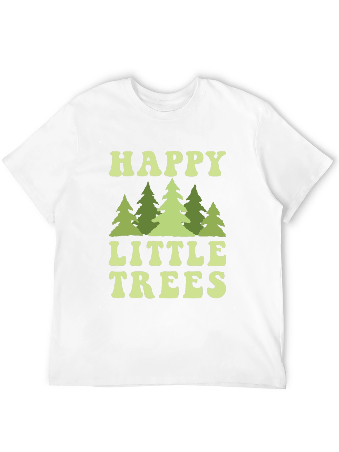 Happy Little Trees Graphic T-Shirt