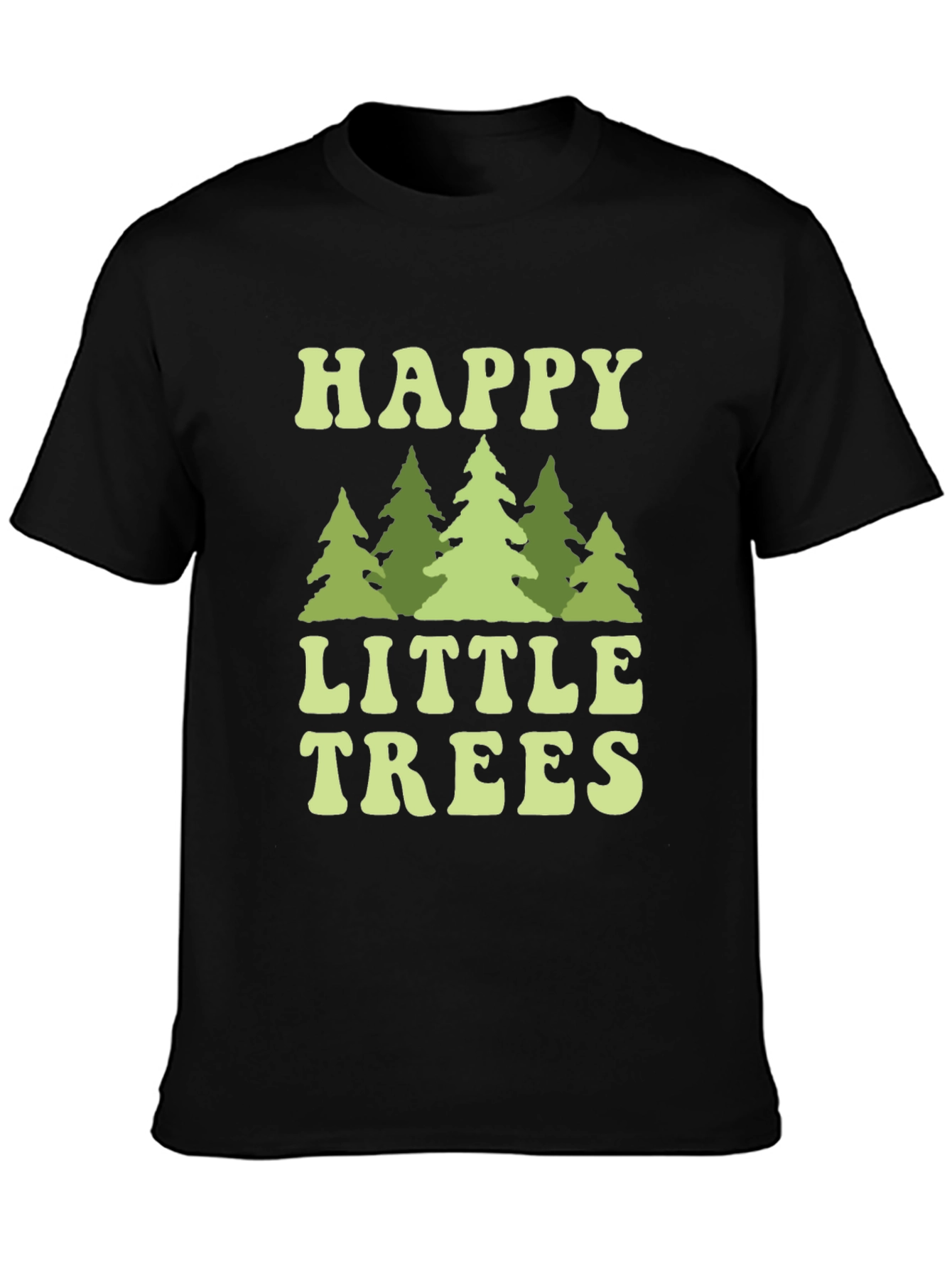 Happy Little Trees Graphic T-Shirt