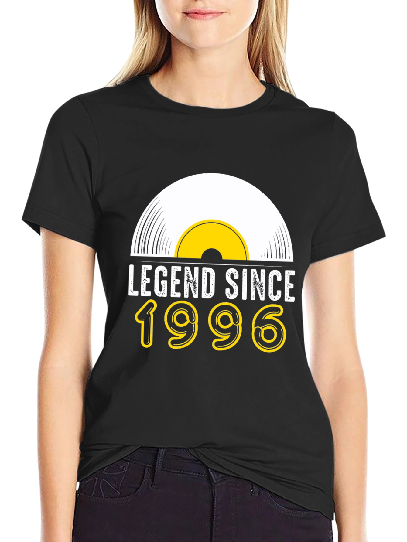Legend Since 1996 Graphic Tee - Black