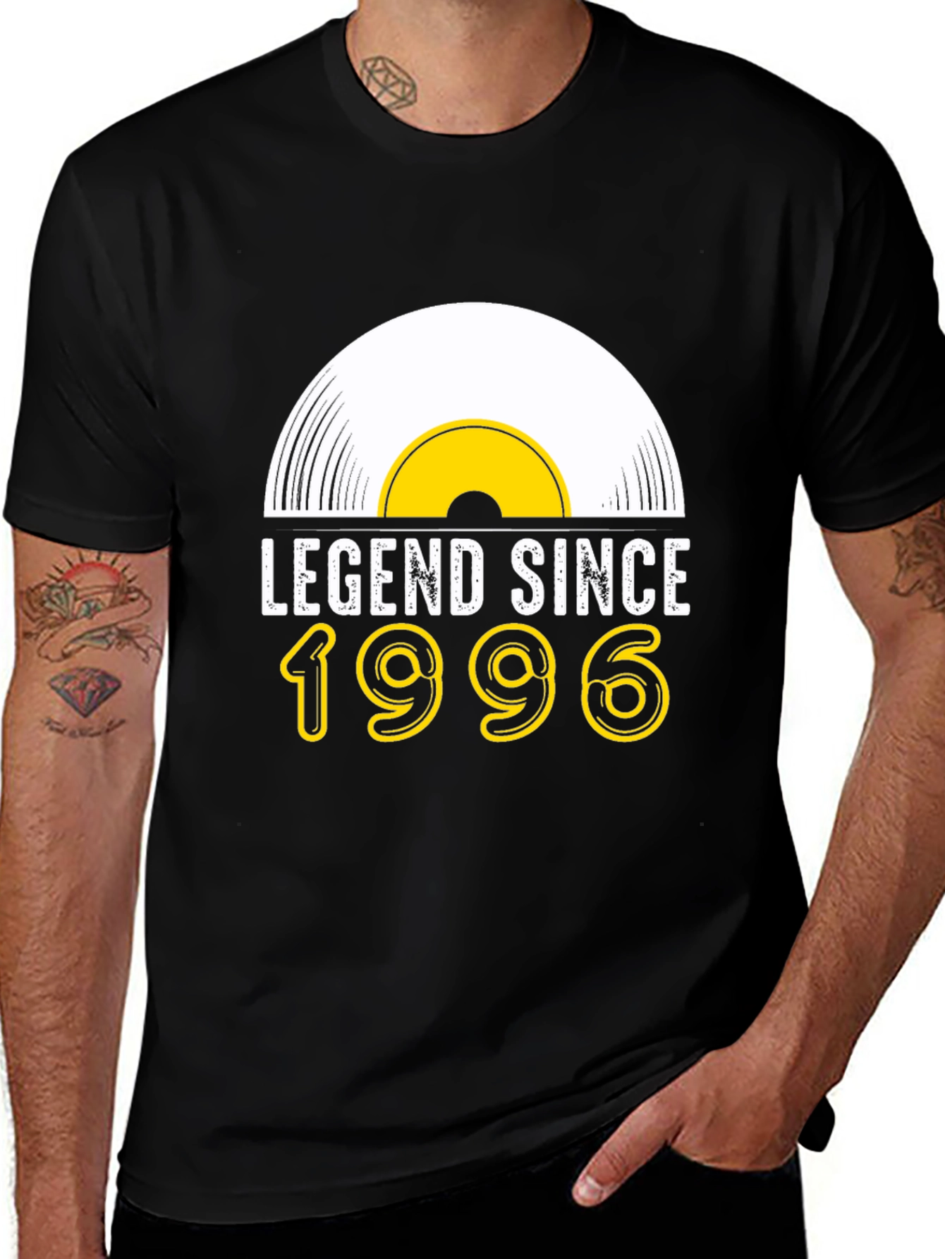 Legend Since 1996 Graphic Tee - Black
