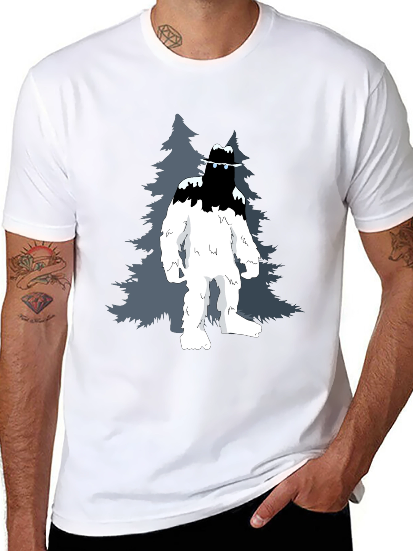 Sasquatch Graphic Tee - Mystery in the Mountains