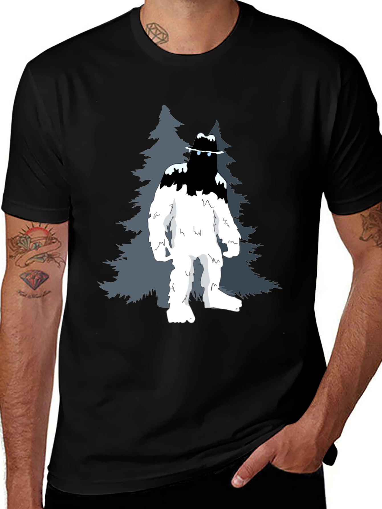 Sasquatch Graphic Tee - Mystery in the Mountains