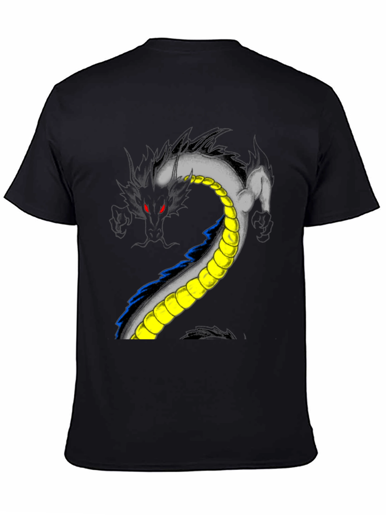 Shenron Dragon Graphic Black T-Shirt