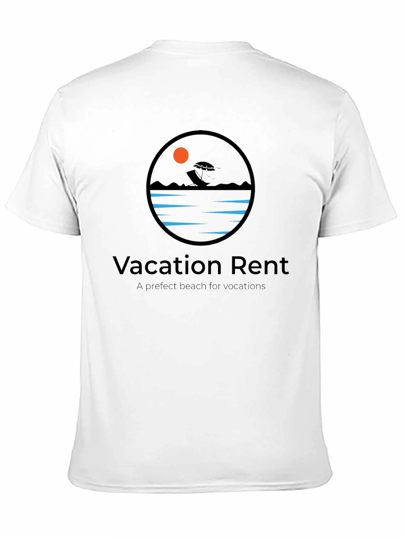 Vacation Rent Beach Graphic Tee