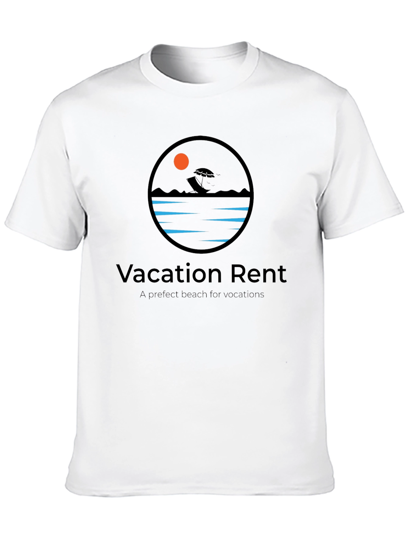 Vacation Rent Beach Graphic Tee