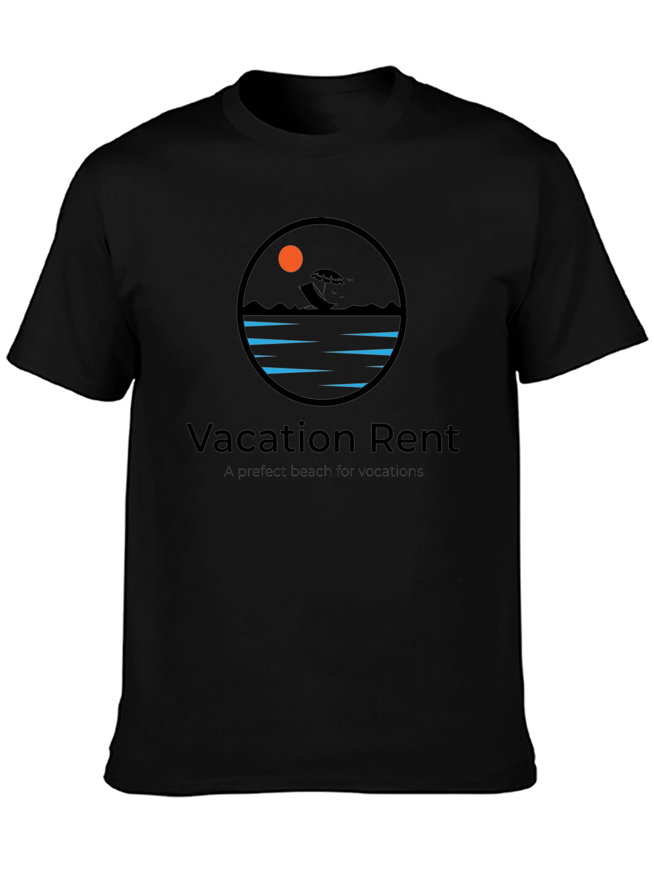 Vacation Rent Beach Graphic Tee