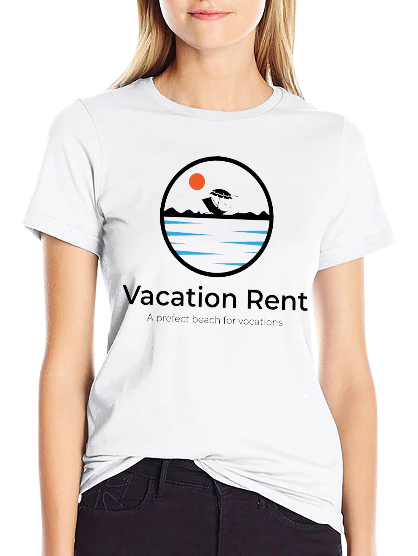 Vacation Rent Beach Graphic Tee