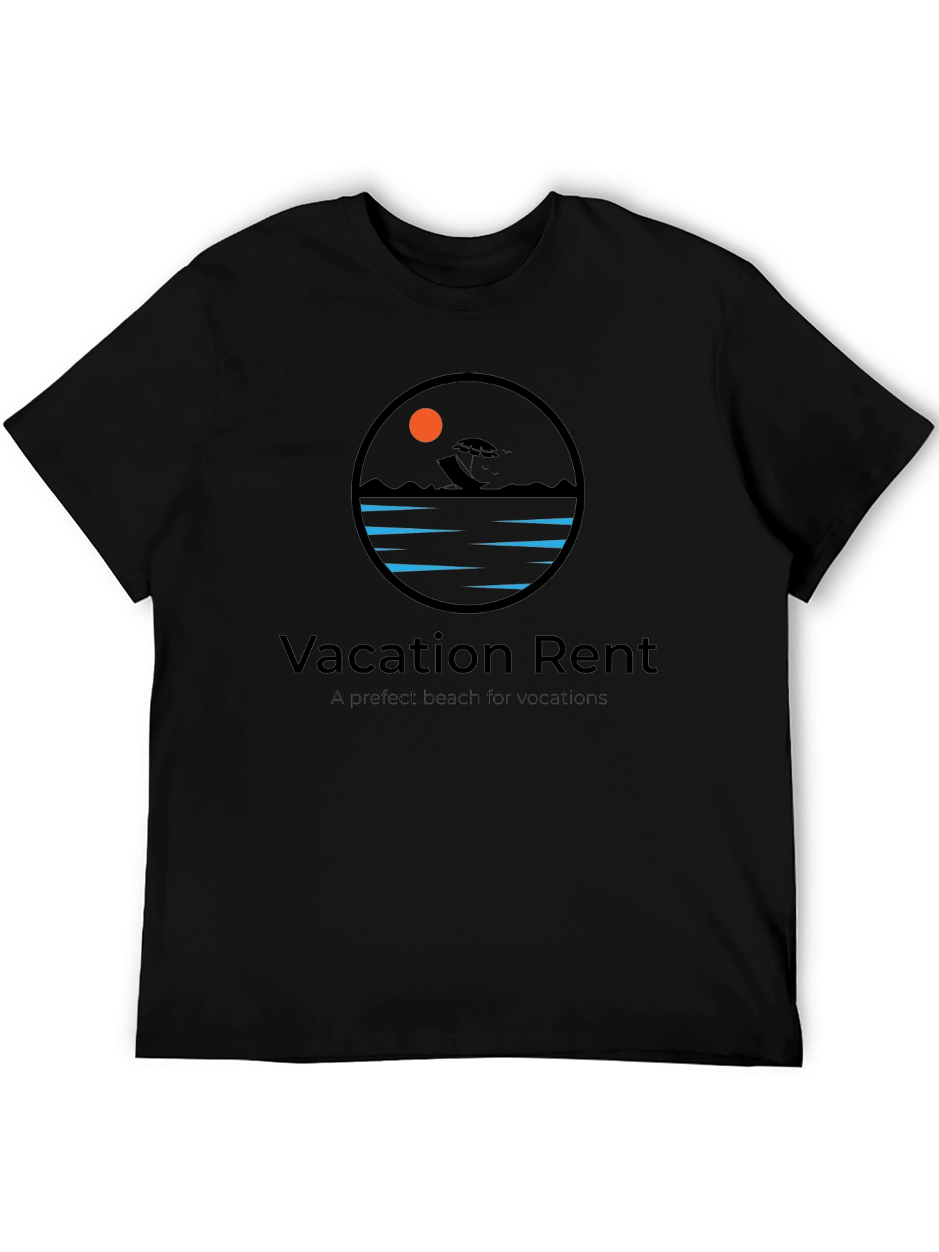 Vacation Rent Beach Graphic Tee