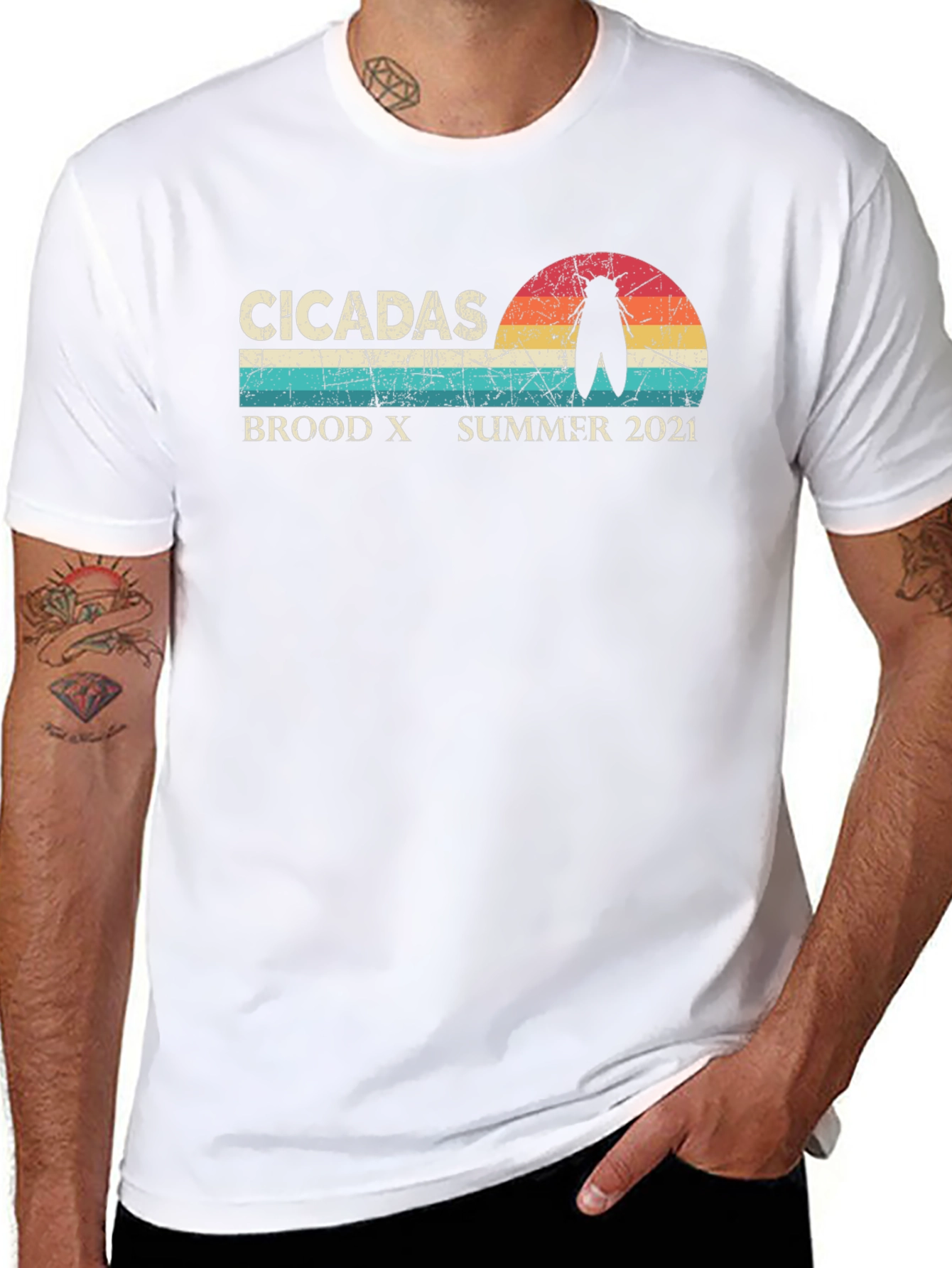 Cicadas Brood X Summer 2021 Graphic Tee