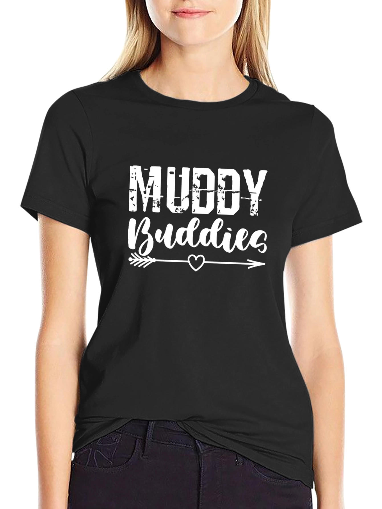 Muddy Buddies Black T-Shirt