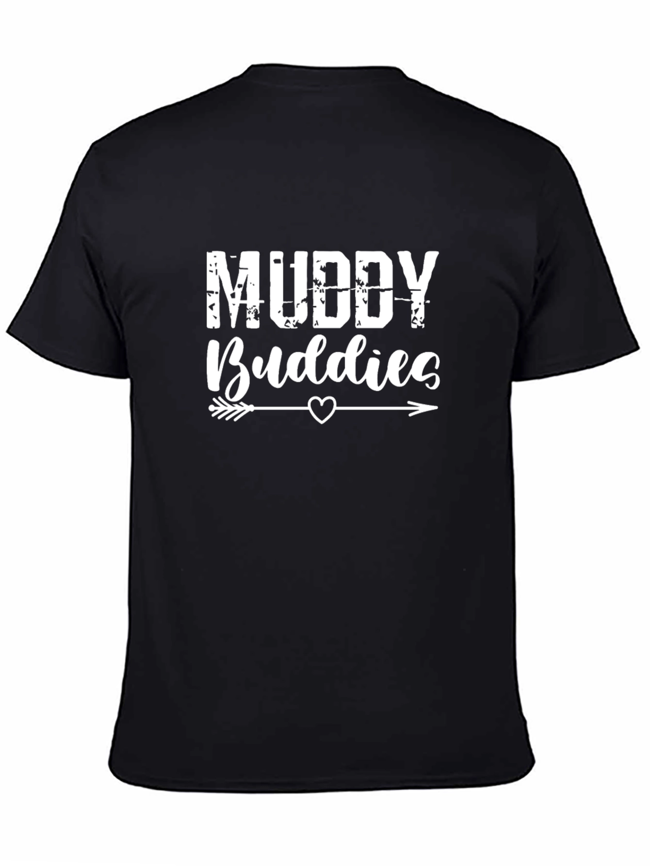 Muddy Buddies Black T-Shirt