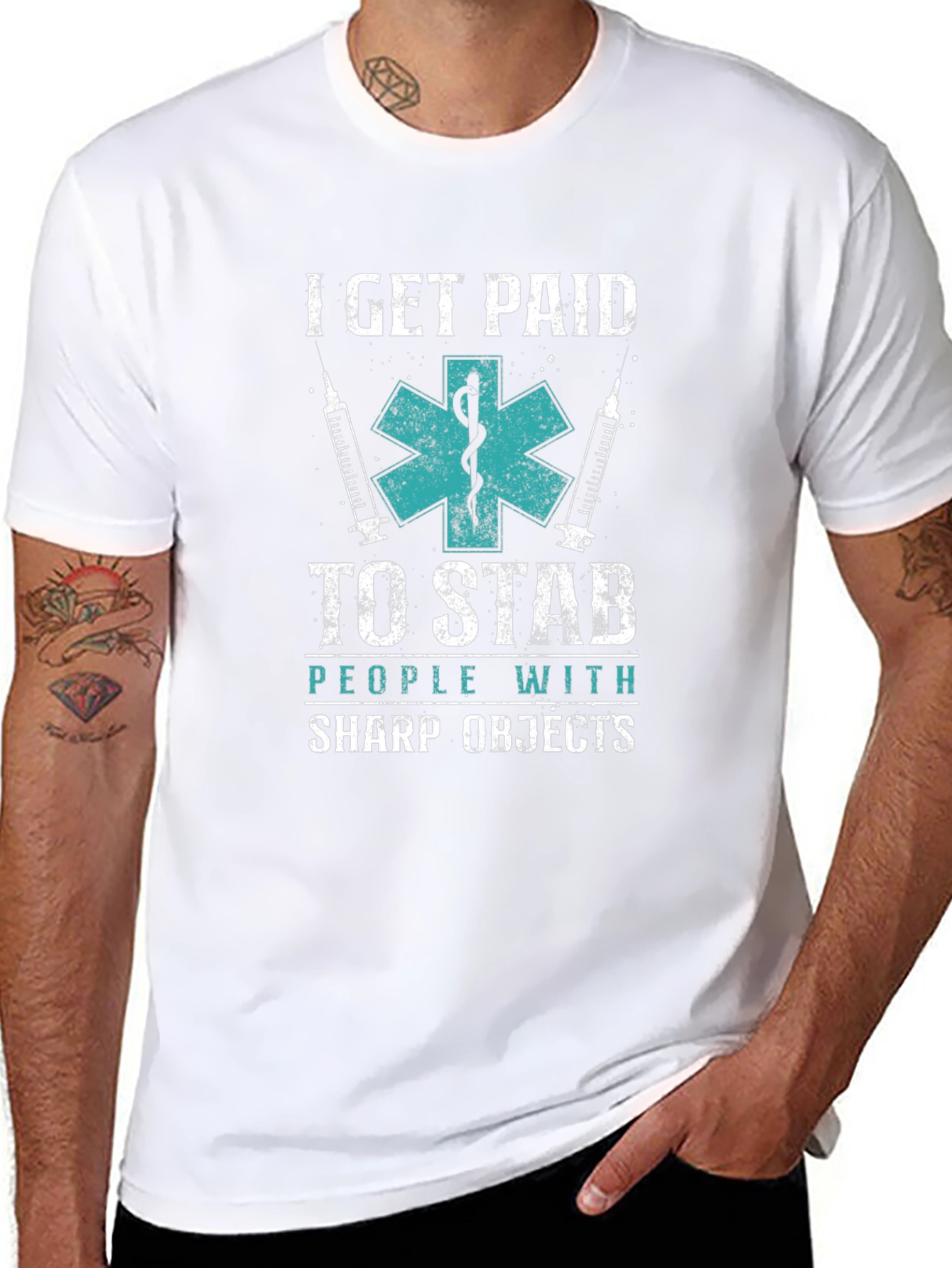 I Get Paid to Stab People T-Shirt
