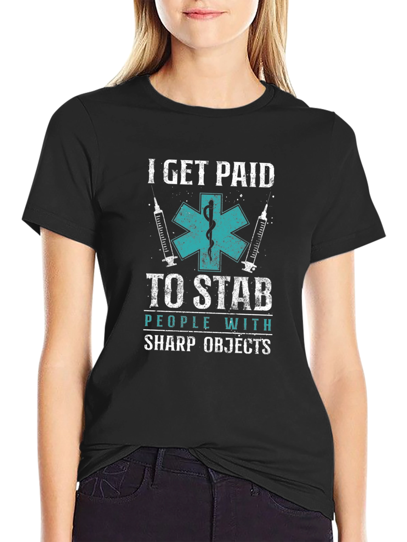 I Get Paid to Stab People T-Shirt
