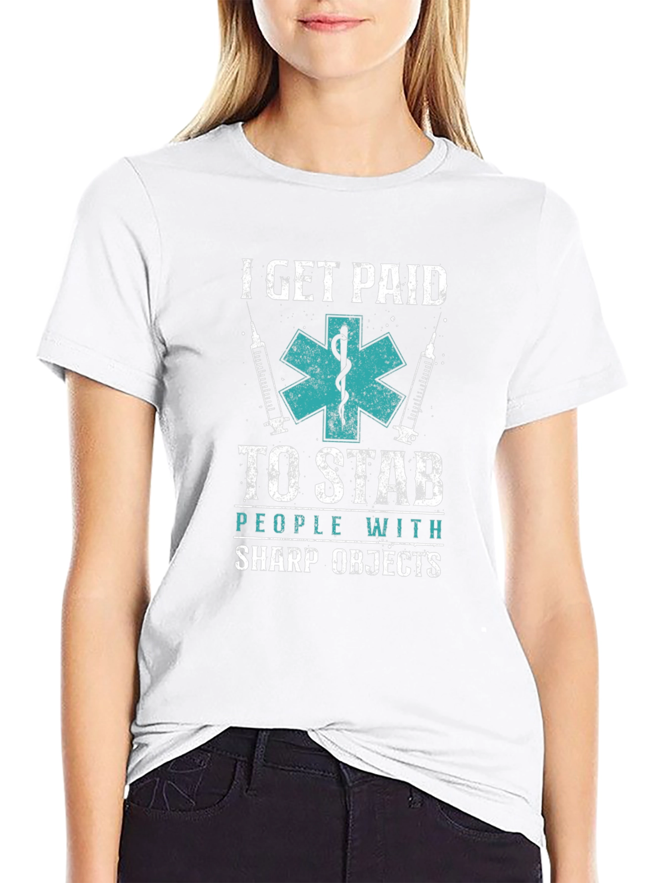 I Get Paid to Stab People T-Shirt