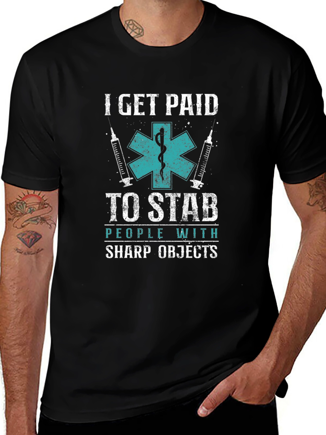 I Get Paid to Stab People T-Shirt