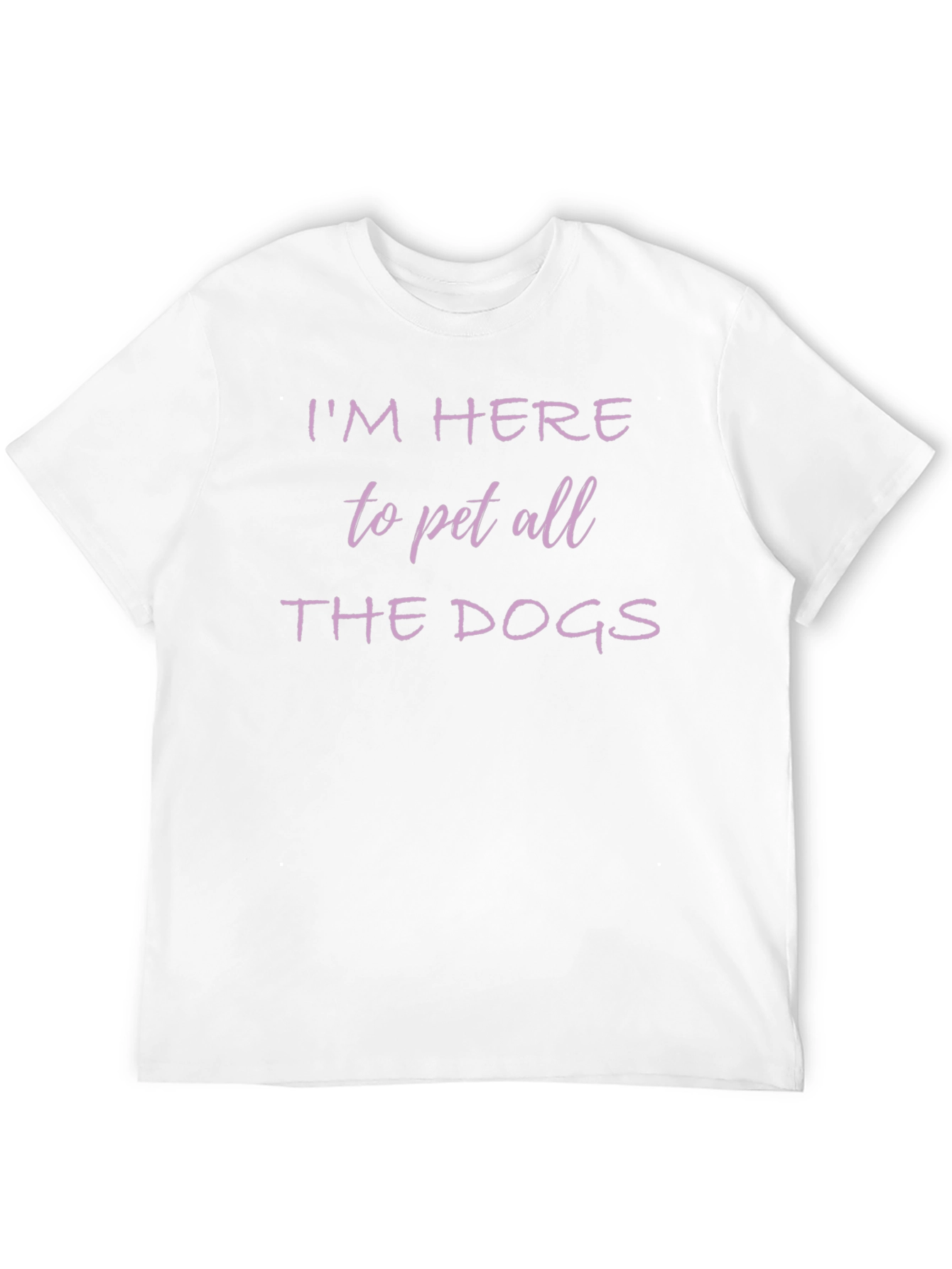 Im Here to Pet All the Dogs Graphic Tee