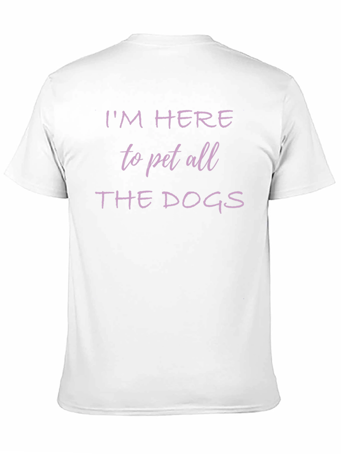 Im Here to Pet All the Dogs Graphic Tee